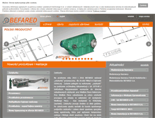 Tablet Screenshot of befared.com.pl